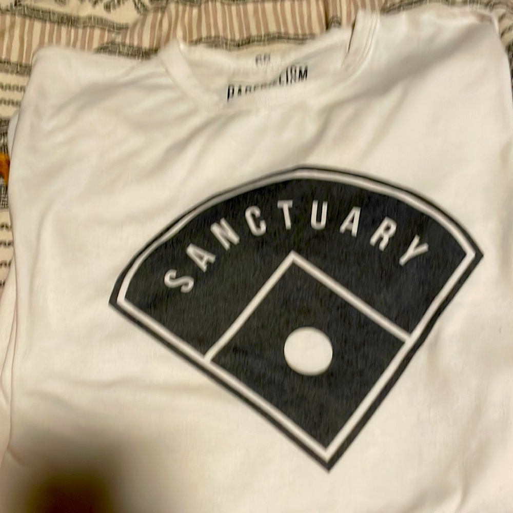 Sanctity Baseballism T-Shirt size large used